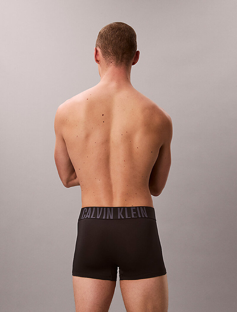 Calvin Klein Siyah Renkli Erkek 3'lü Paket Trunk Boxer