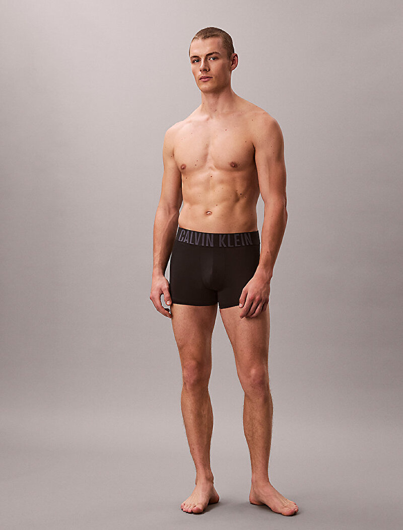 Calvin Klein Siyah Renkli Erkek 3'lü Paket Trunk Boxer