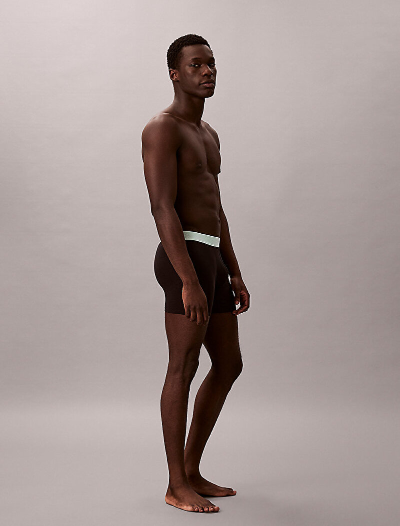 Calvin Klein Siyah Renkli Erkek 3'lü Paket Boxer Brief