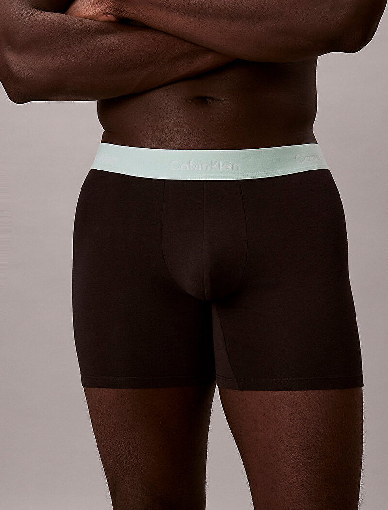 Calvin Klein Siyah Renkli Erkek 3'lü Paket Boxer Brief