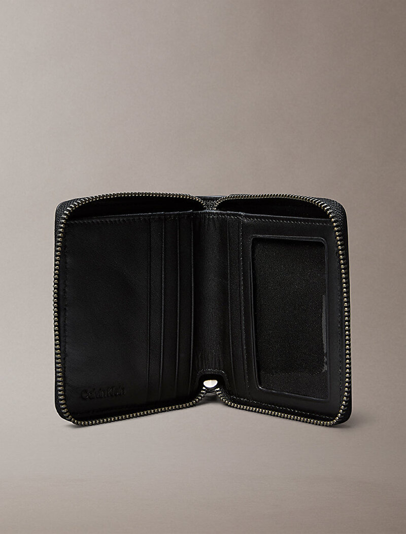 Calvin Klein Siyah Renkli Erkek CK Zip Bifold Cüzdan