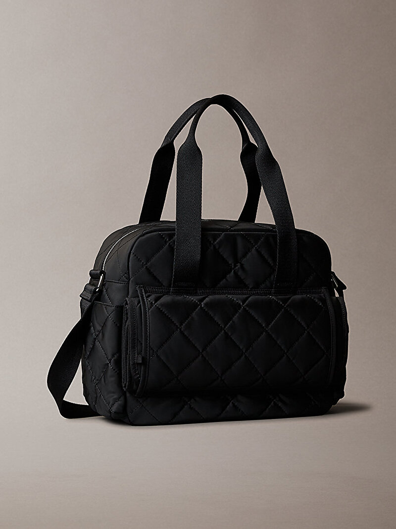 Calvin Klein Siyah Renkli Çocuk Unisex CK Duffle Çanta