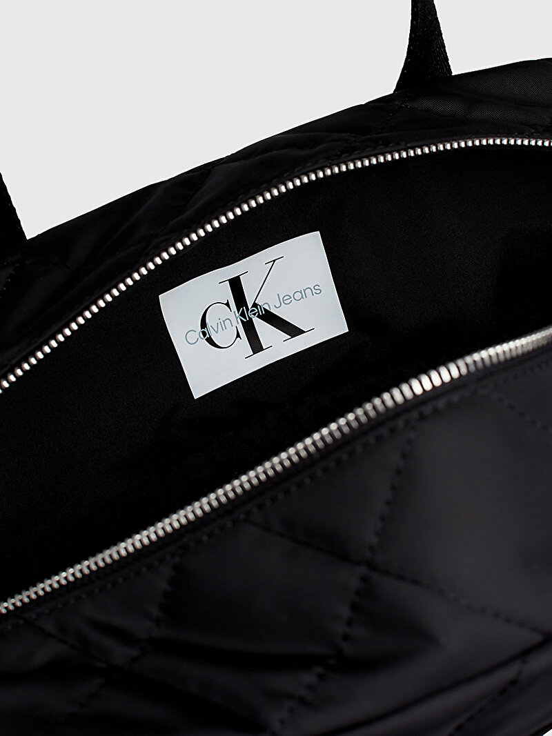 Calvin Klein Siyah Renkli Çocuk Unisex CK Duffle Çanta