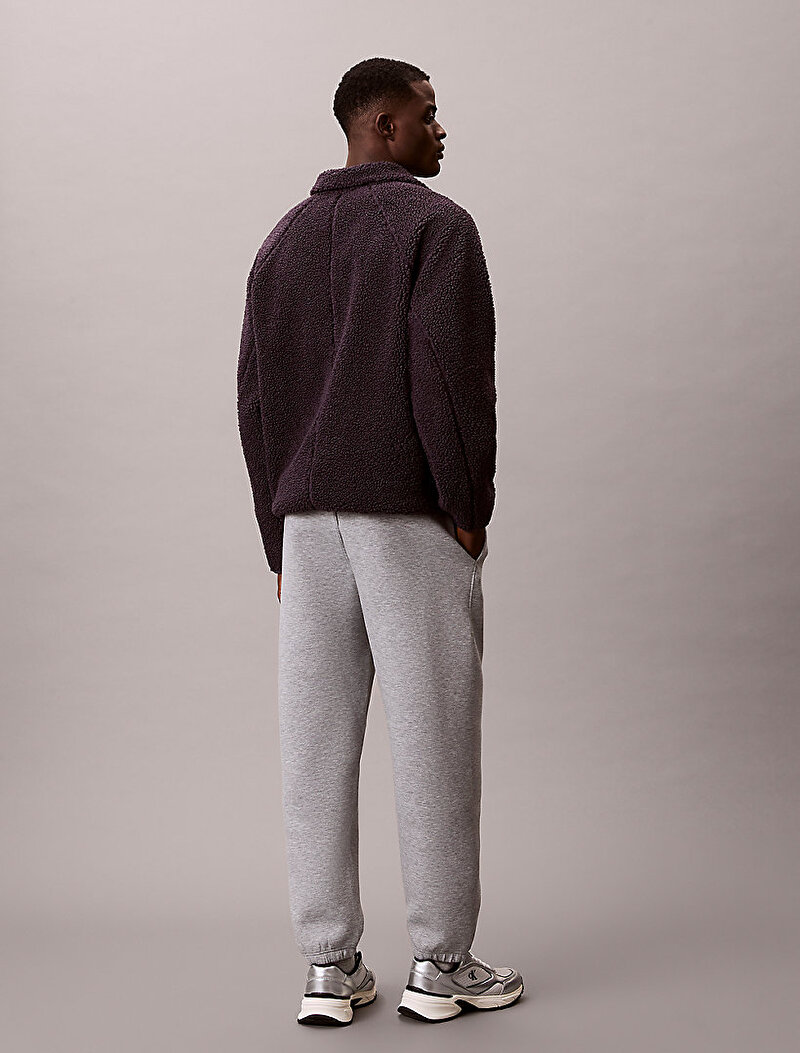 Calvin Klein Gri Renkli Erkek Cotton Spacer Jogger Eşofman Altı