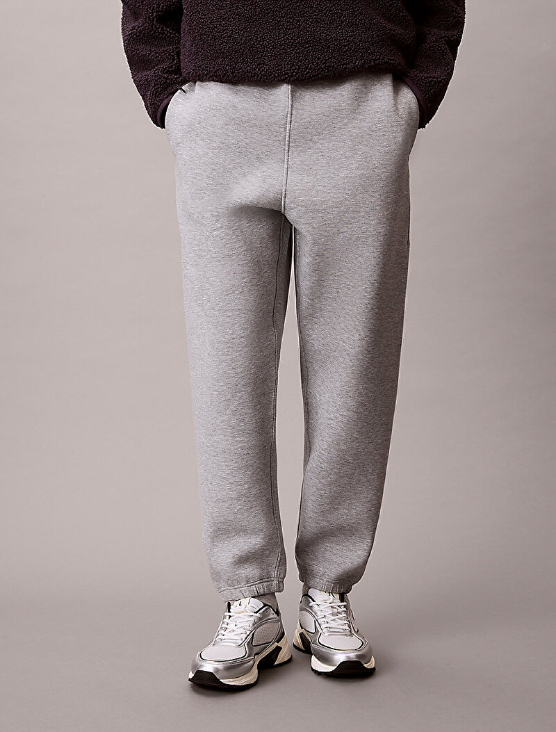 Calvin Klein Gri Renkli Erkek Cotton Spacer Jogger Eşofman Altı