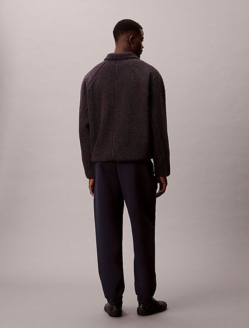 Calvin Klein Lacivert Renkli Erkek Cotton Spacer Jogger Eşofman Altı