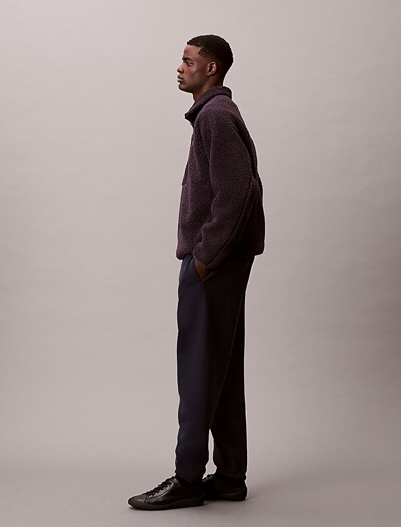 Calvin Klein Lacivert Renkli Erkek Cotton Spacer Jogger Eşofman Altı