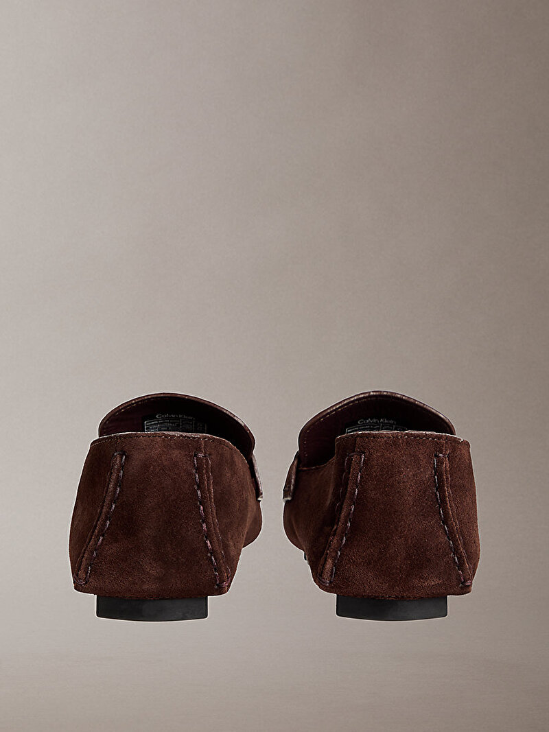 Calvin Klein Kırmızı Renkli Kadın Square Driver Süet Loafer