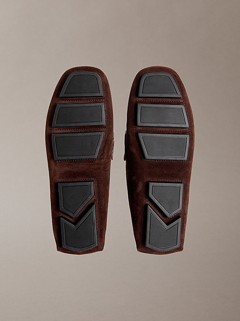 Calvin Klein Kırmızı Renkli Kadın Square Driver Süet Loafer