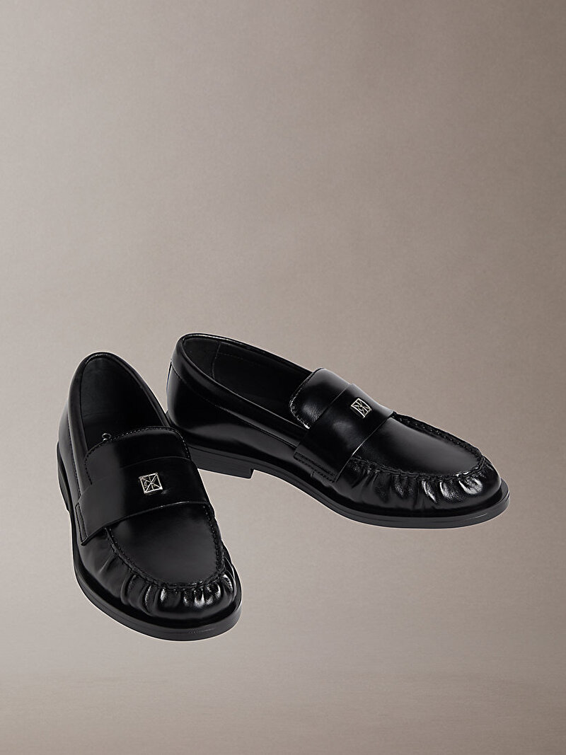 Calvin Klein Siyah Renkli Kadın Round Loafer