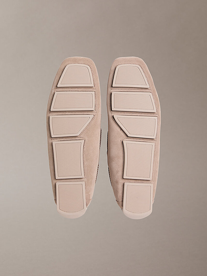 Calvin Klein Bej Renkli Erkek Driver Boat Loafer