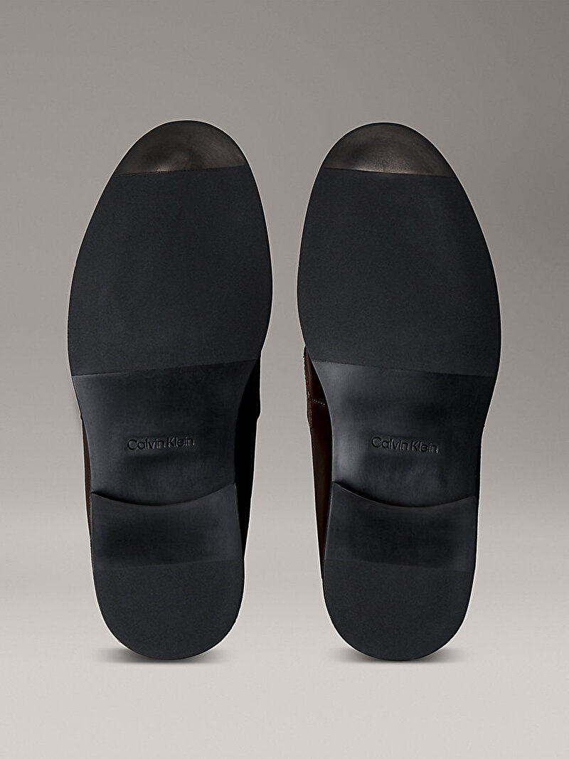 Calvin Klein Kahverengi Renkli Erkek Essential Rubber Penny Loafer