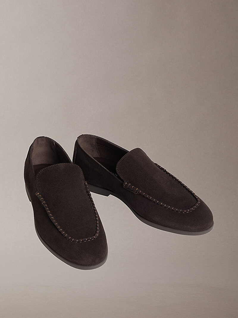 Calvin Klein Kahverengi Renkli Erkek Low Prof Loafer