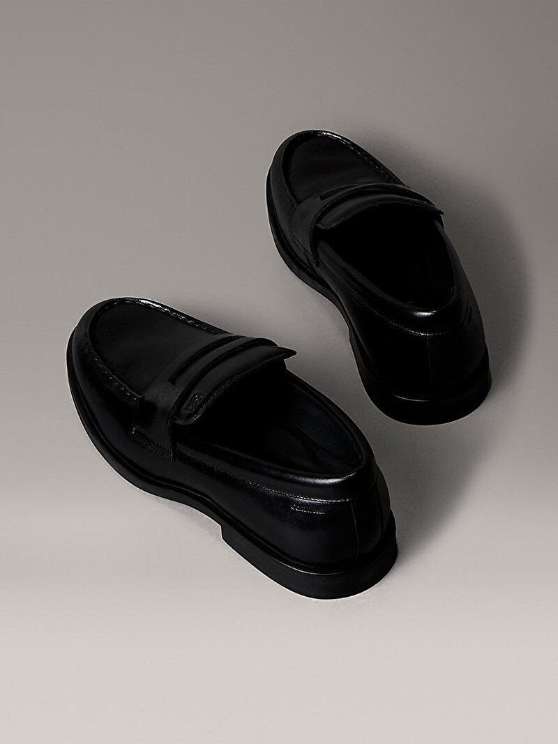Calvin Klein Siyah Renkli Erkek Essential Rubber Penny Loafer