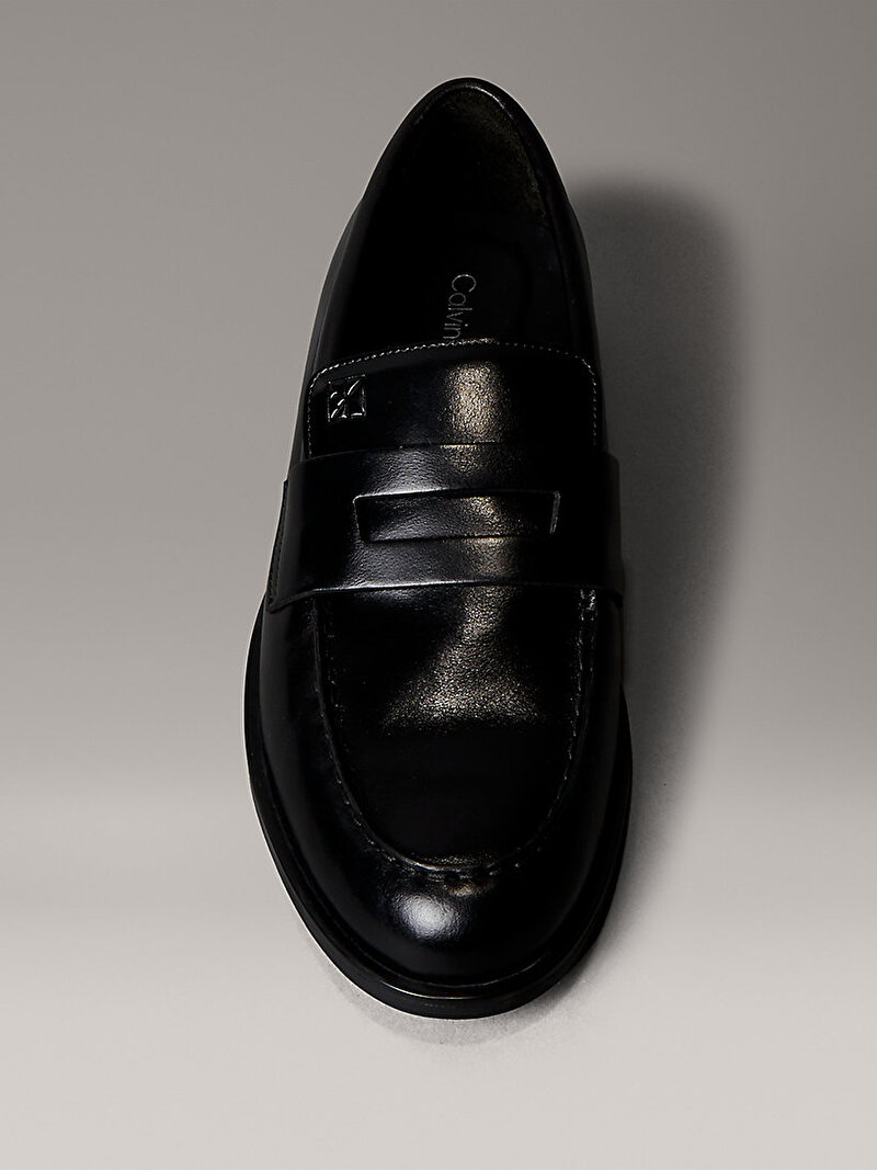 Calvin Klein Siyah Renkli Erkek Essential Rubber Penny Loafer