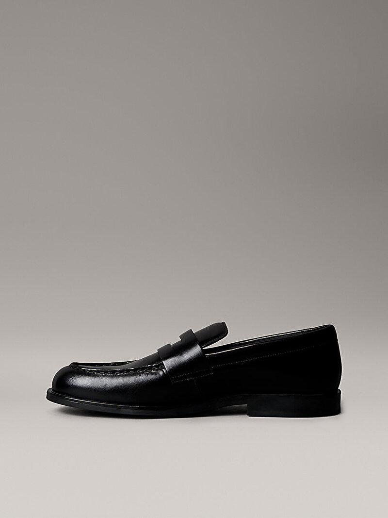 Calvin Klein Siyah Renkli Erkek Essential Rubber Penny Loafer