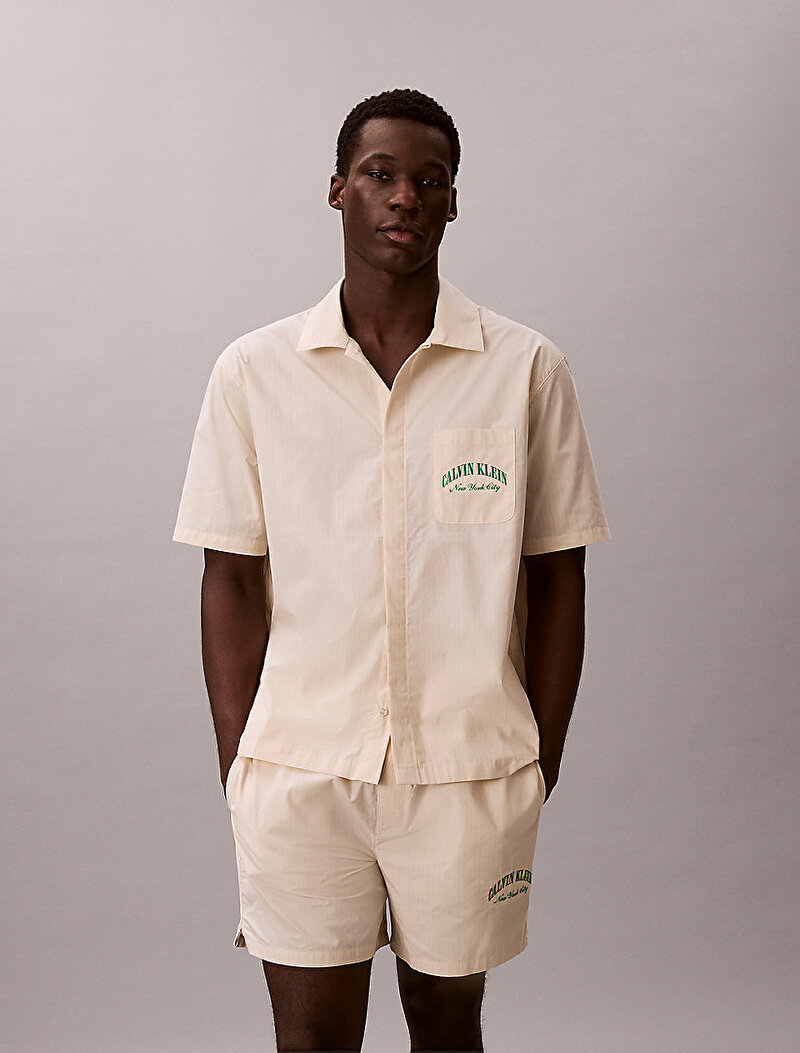 Erkek Heritage Crest T-shirt