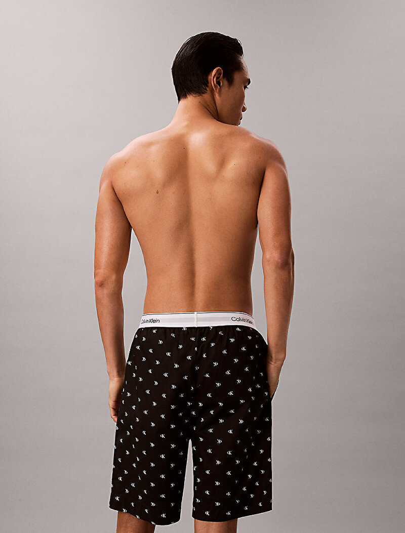 Calvin Klein Siyah Renkli Erkek Şort Pijama Altı