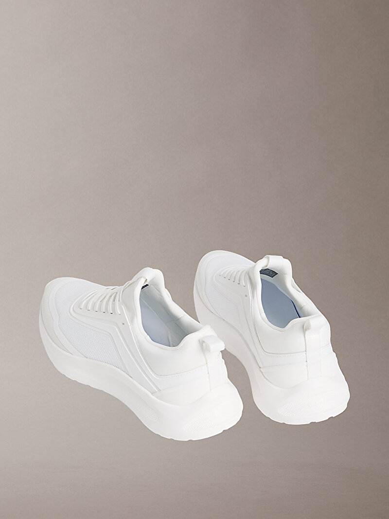Calvin Klein Beyaz Renkli Erkek Light Eva Runner Lace Sneaker