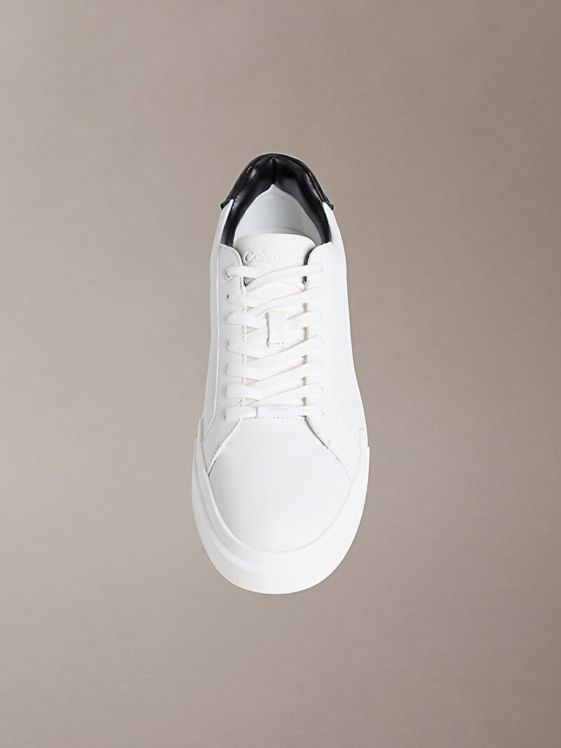 Calvin Klein Beyaz Renkli Erkek Chunky Cupsole Laceup Sneaker