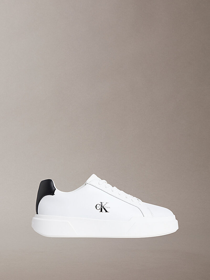 Calvin Klein Beyaz Renkli Erkek Chunky Cupsole Met Sneaker