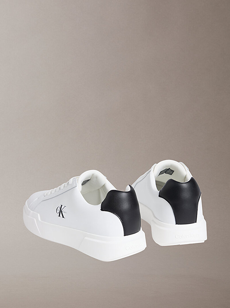 Calvin Klein Beyaz Renkli Erkek Chunky Cupsole Met Sneaker
