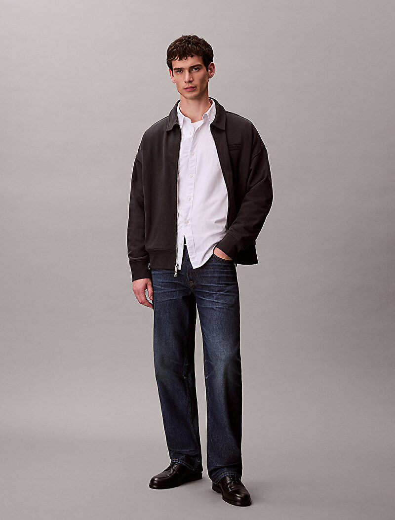 Erkek Waffle-Lined Premium Sweatshirt