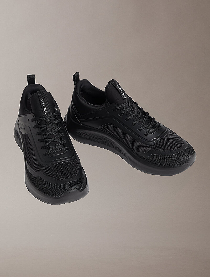 Calvin Klein Siyah Renkli Erkek Light Eva Runner Lace Sneaker