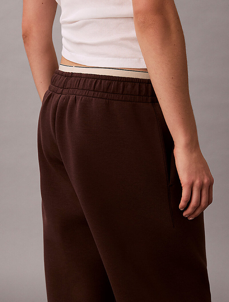 Calvin Klein Kahverengi Renkli Kadın Relaxed Scuba Jogger Eşofman Altı