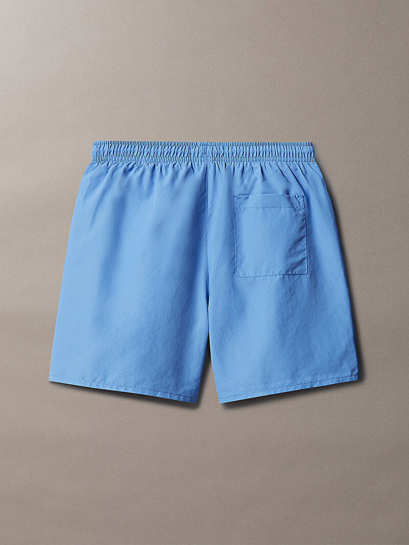 Calvin Klein Mavi Renkli Erkek Çocuk Medium Drawstring Deniz Şortu