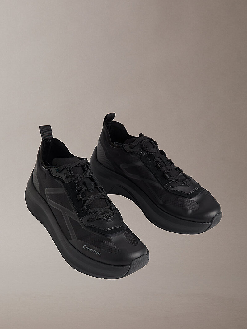 Calvin Klein Siyah Renkli Erkek Chunky Runner Laceup Sneaker