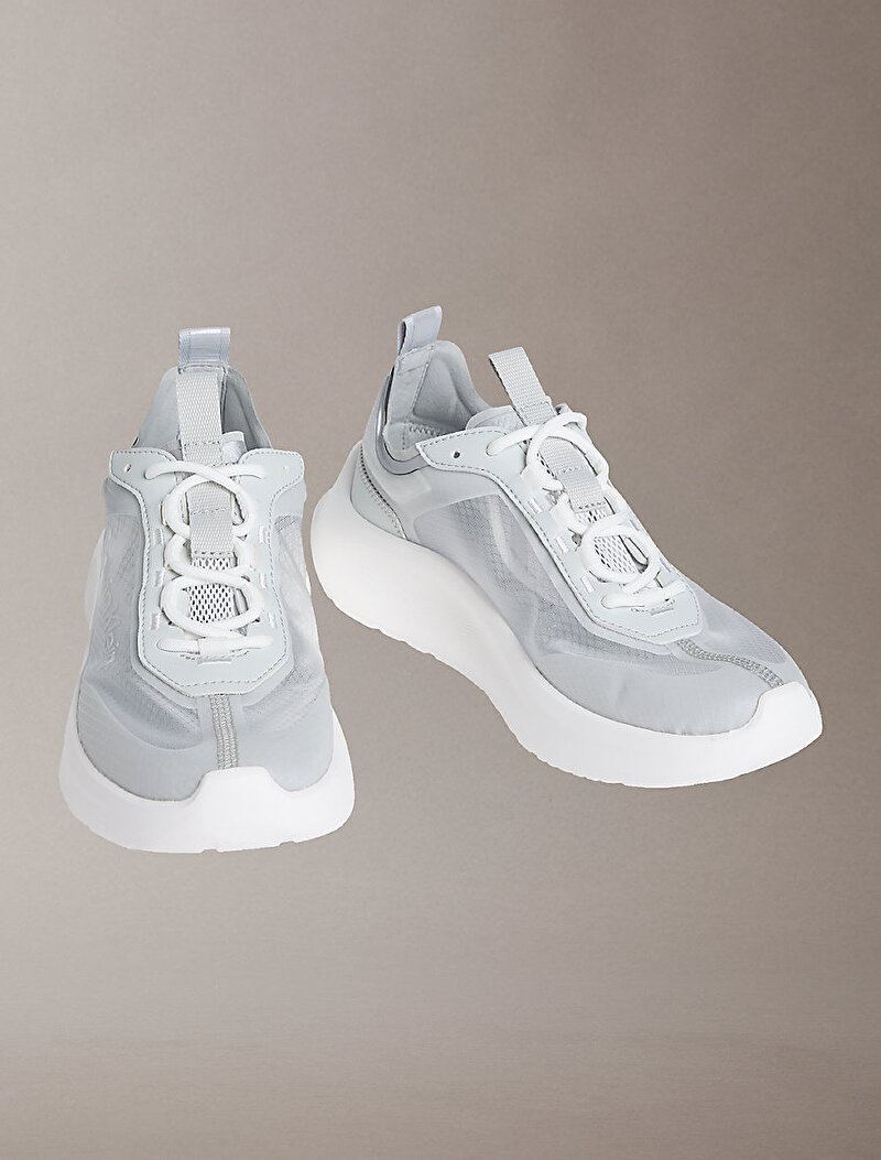 Calvin Klein Gri Renkli Kadın Light Eva Runner Lace Sneaker