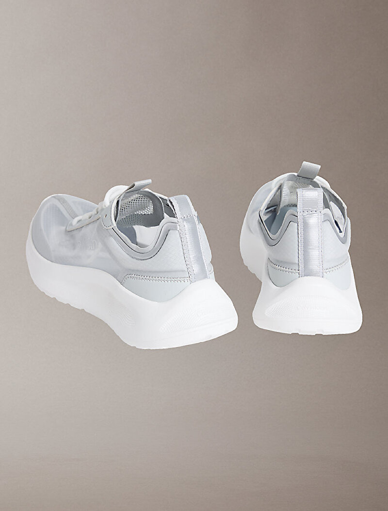 Calvin Klein Gri Renkli Kadın Light Eva Runner Lace Sneaker