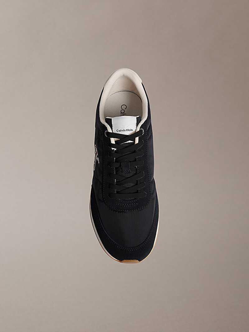 Calvin Klein Siyah Renkli Erkek Retro Runner Essential Sneaker