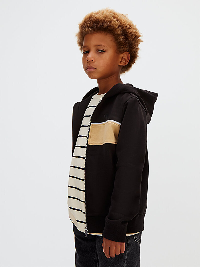 Erkek Çocuk Panel Colorblock Sweatshirt