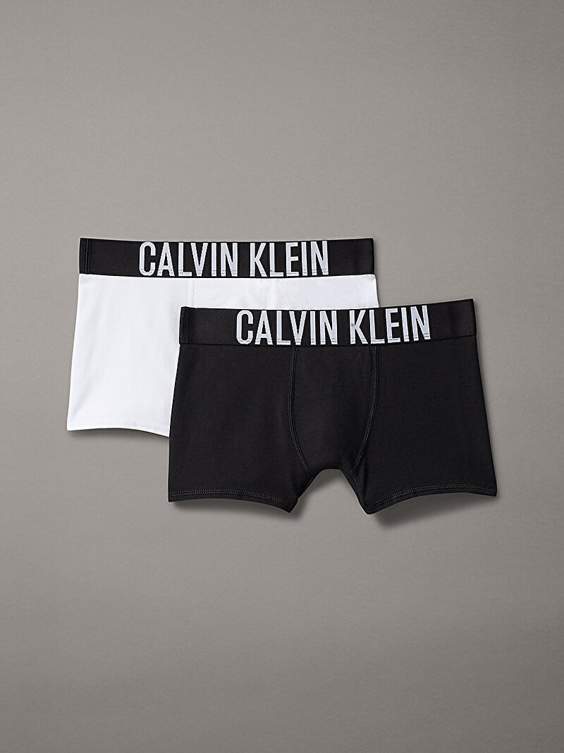 Calvin Klein Çok renkli Renkli Erkek Çocuk 2'li Paket Trunk Boxer