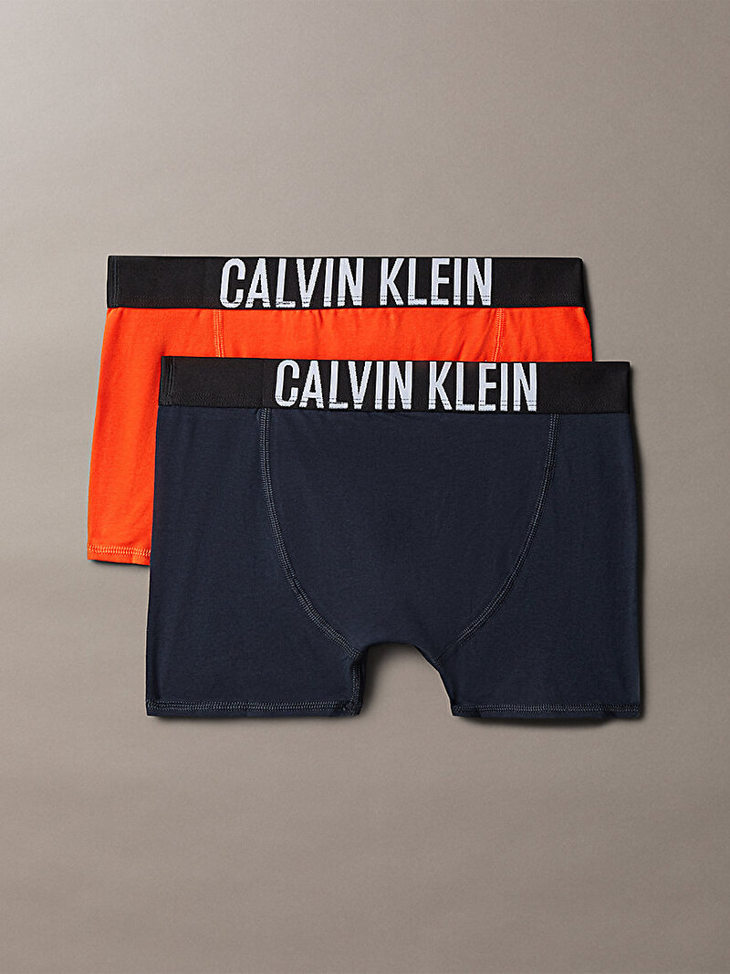 Calvin Klein Çok renkli Renkli Erkek Çocuk 2'li Paket Trunk Boxer