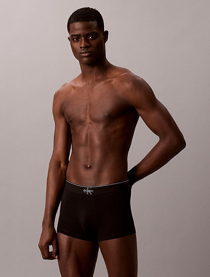 Calvin Klein Siyah Renkli Erkek 3'lü Paket Trunk Boxer