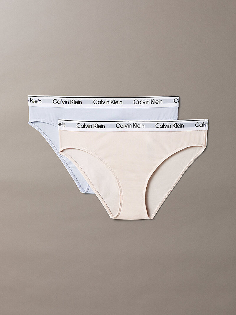 Calvin Klein Çok renkli Renkli Kız Çocuk 2'li Paket Trunk Boxer