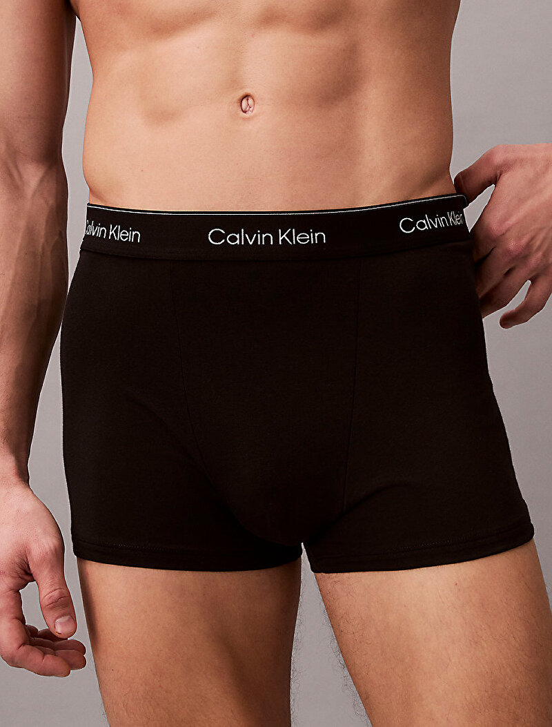 Calvin Klein Çok renkli Renkli Erkek 5'li Paket Relaxed Fit Trunk Boxer Seti