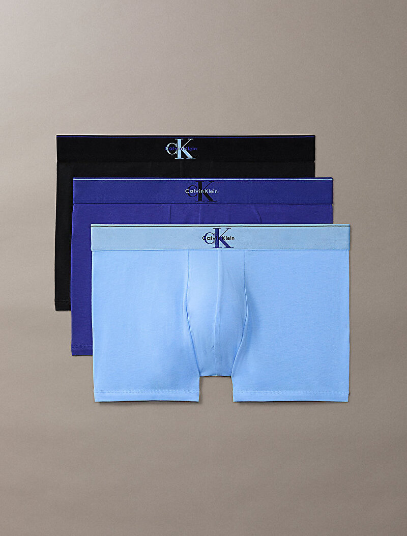 Erkek 3'lü Paket Trunk Boxer Seti