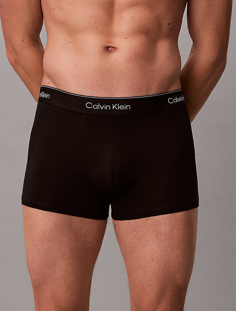 Calvin Klein Siyah Renkli Erkek 5'li Paket Trunk Boxer