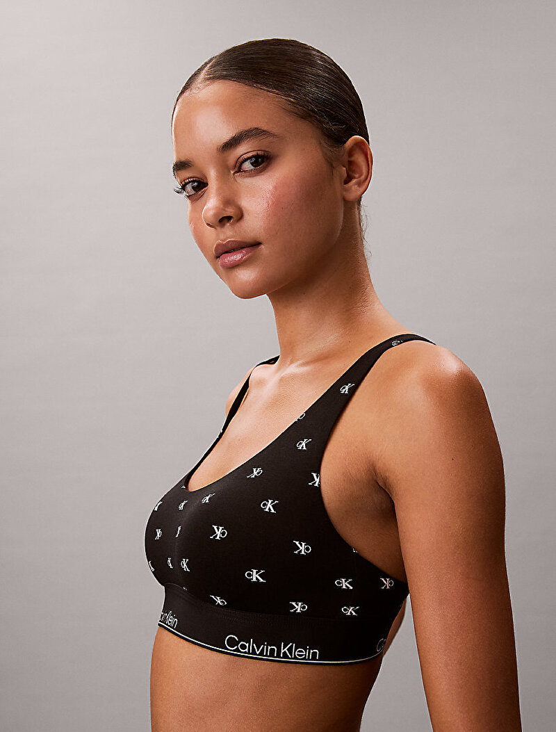 Calvin Klein Siyah Renkli Kadın Lightly Lined Bralet