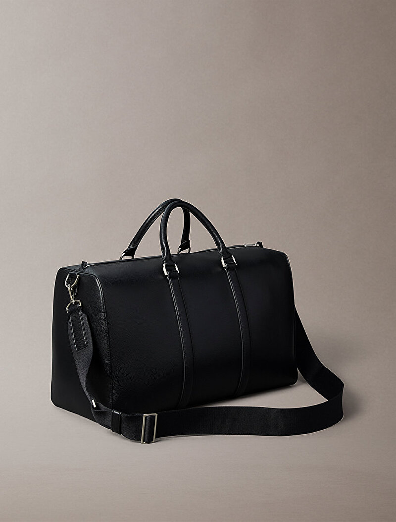 Calvin Klein Siyah Renkli Erkek Raised Duffle Çanta