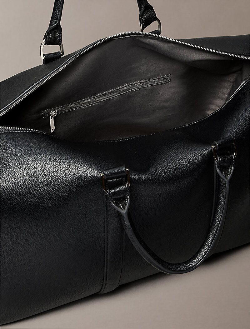 Calvin Klein Siyah Renkli Erkek Raised Duffle Çanta