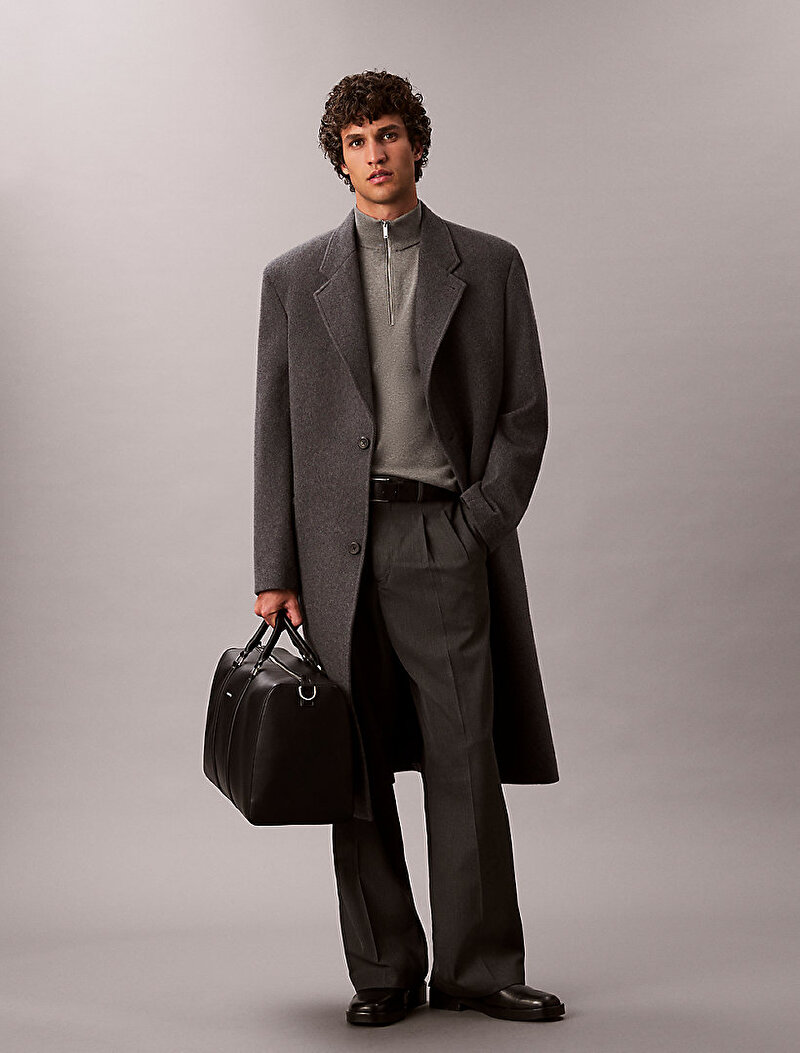 Calvin Klein Siyah Renkli Erkek Raised Duffle Çanta