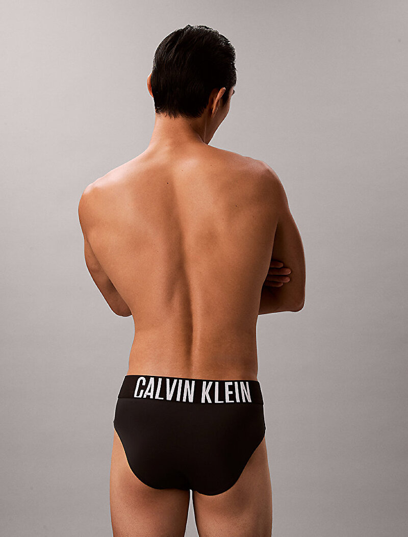 Calvin Klein Siyah Renkli Erkek Brief Mayo