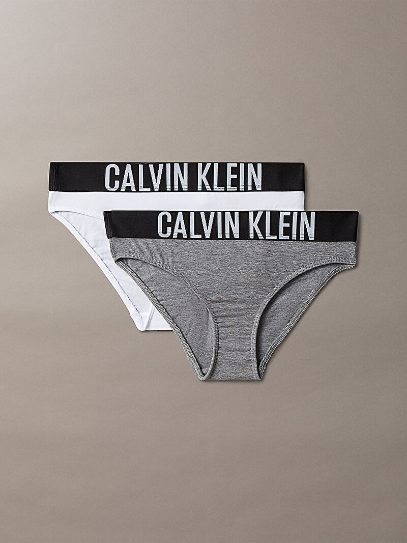 Calvin Klein Çok renkli Renkli Kız Çocuk 2'li Paket Bikini Külot