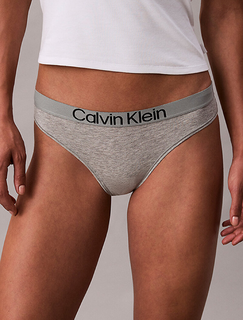 Calvin Klein Gri Renkli Kadın Bikini Külot