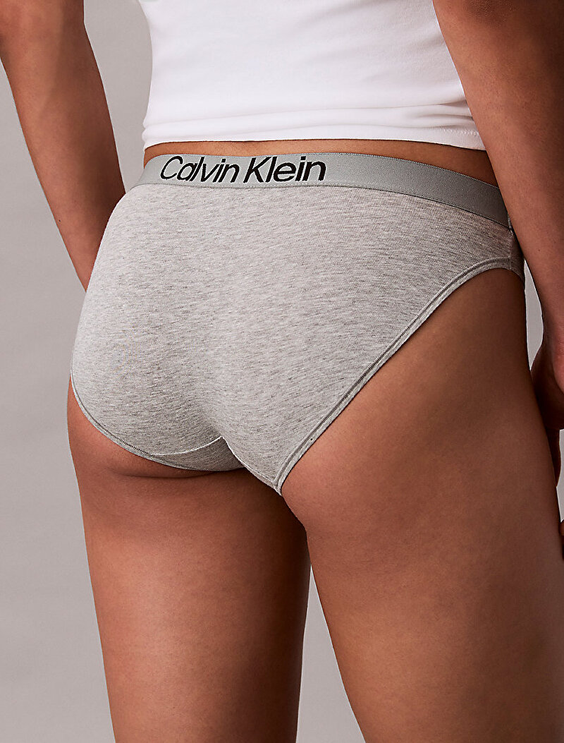 Calvin Klein Gri Renkli Kadın Bikini Külot